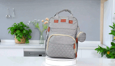 The 7-in-1 Diaper Changing Station Backpack