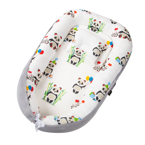 Octtify Baby Nest Lounger - Organic Cotton, 0-24 Months.